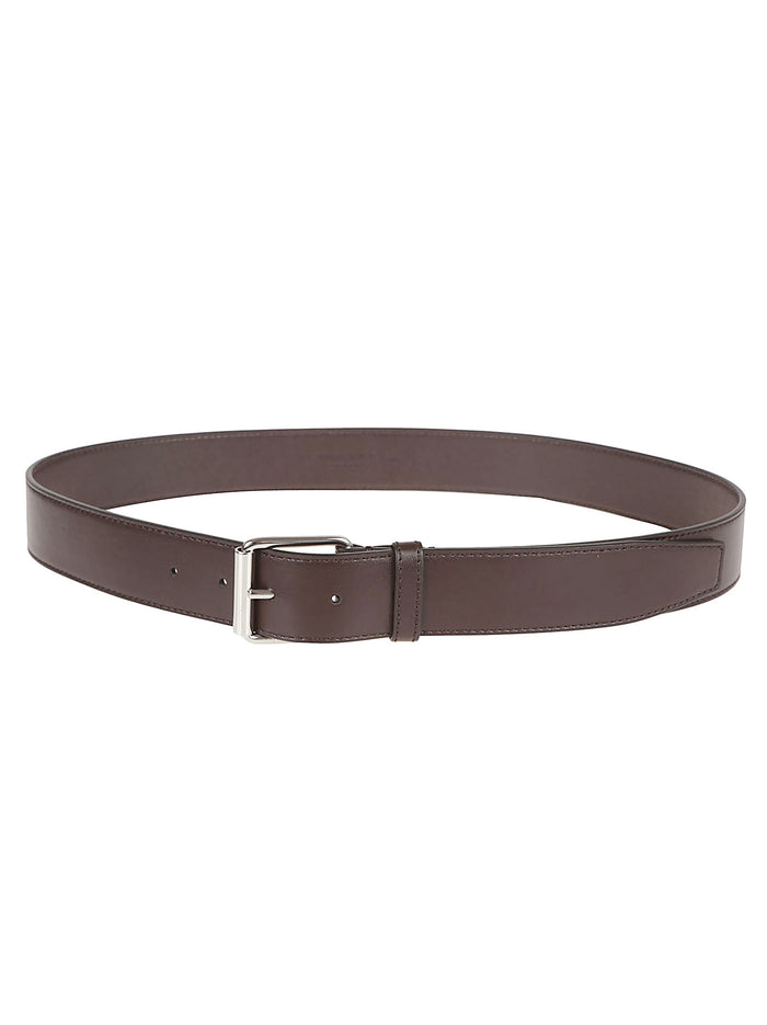 Buckle Belt Alter Mat Brown Polyester Cintura