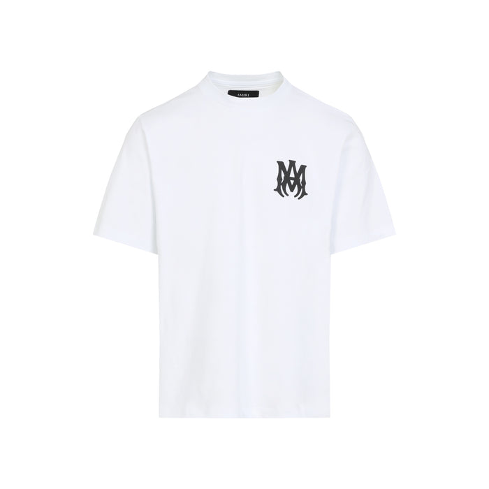 Ma Core Logo T-shirt White Cotton Tshirt