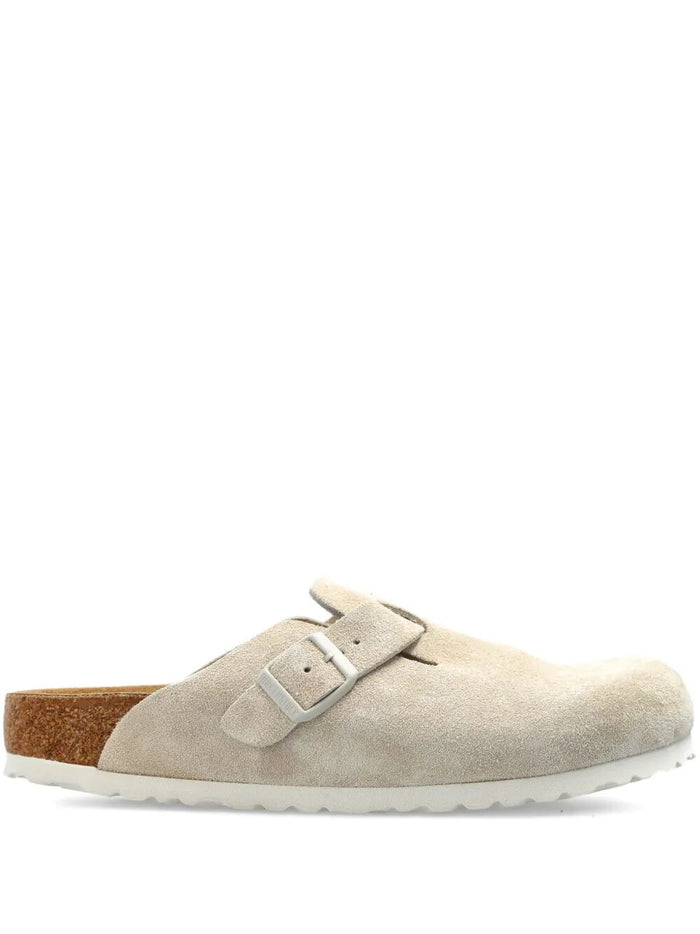 Boston Oyster Grey Leather | Suede Shoe