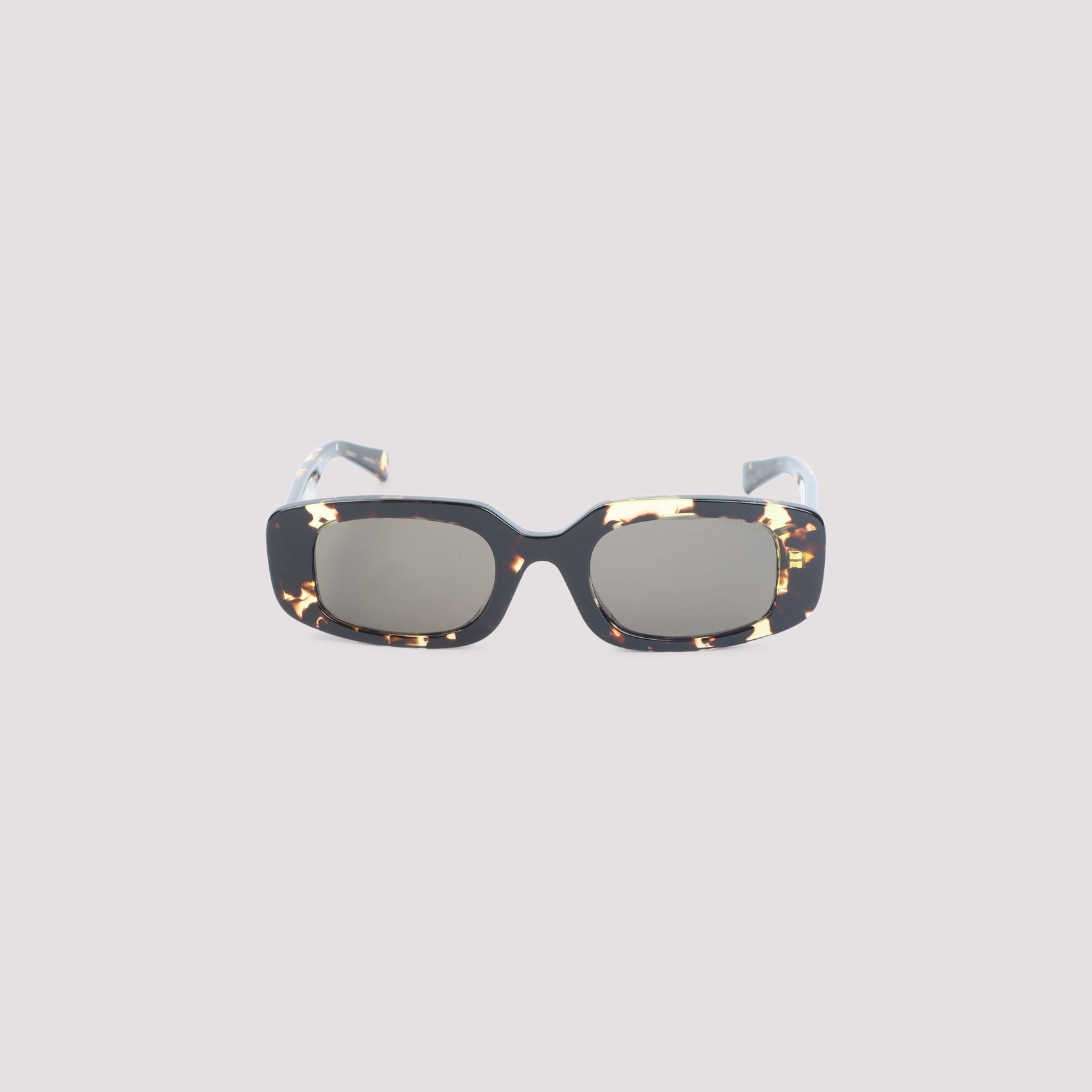 Bulgari Eyewear Tubogas Spotted Havana Sunglasses Acetate