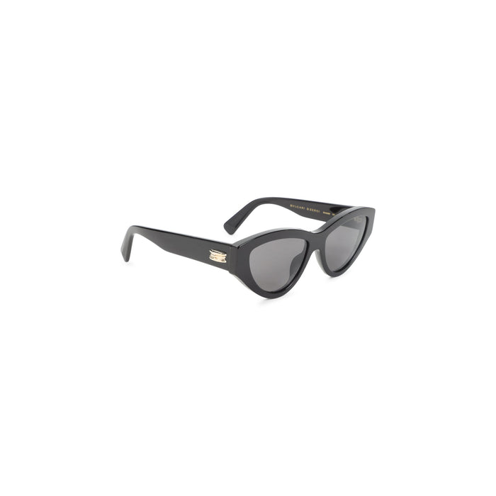 Bulgari Eyewear B.zero1 Black Cat Eye Sunglasses Acetate