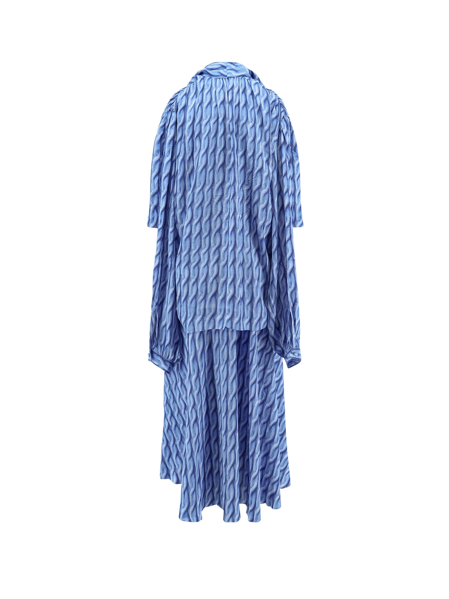 Balenciaga Dresses Blue Poliestere