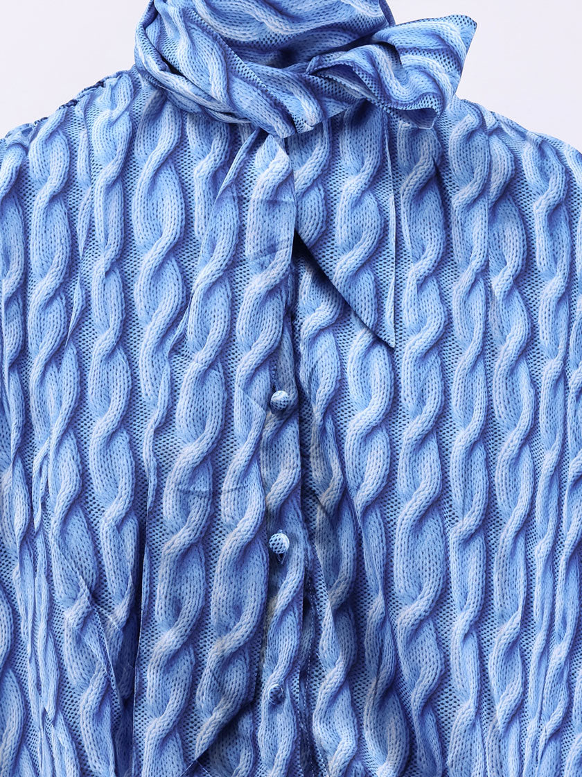 Balenciaga Dresses Blue Poliestere