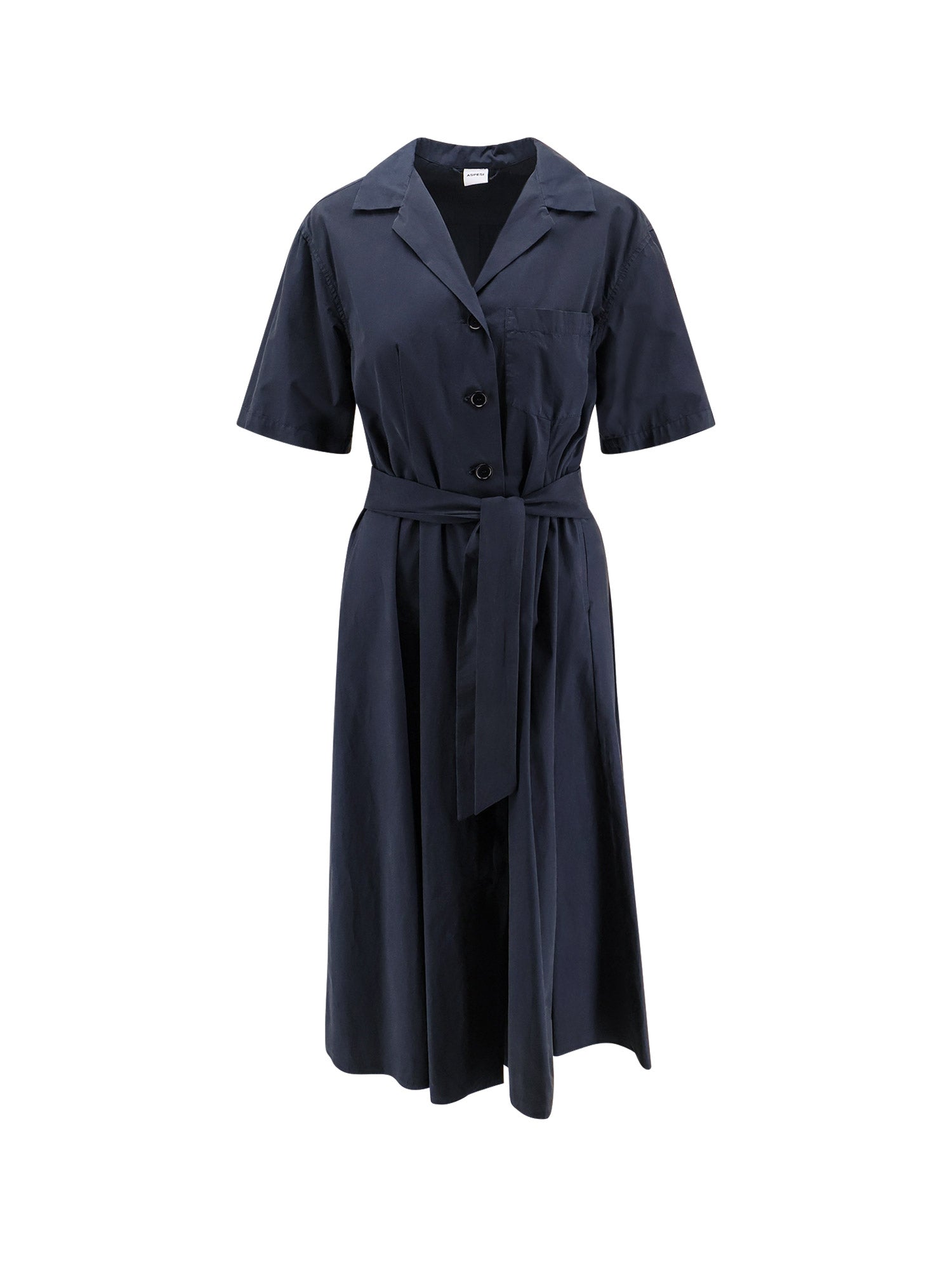 Aspesi Dresses Blue Cotone