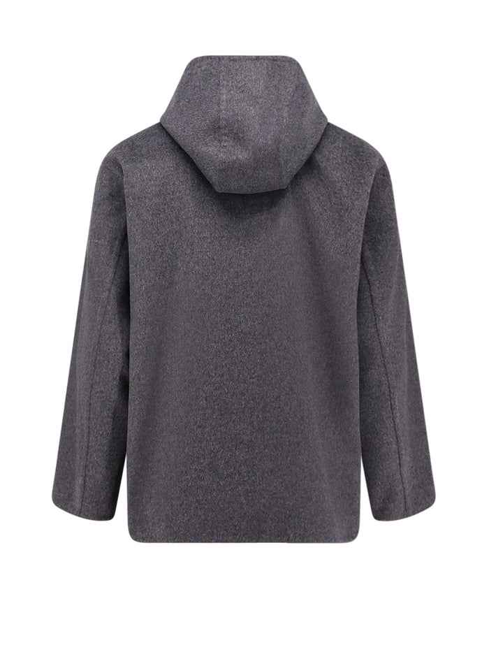 Bottega Veneta Jackets Charcoal Lana