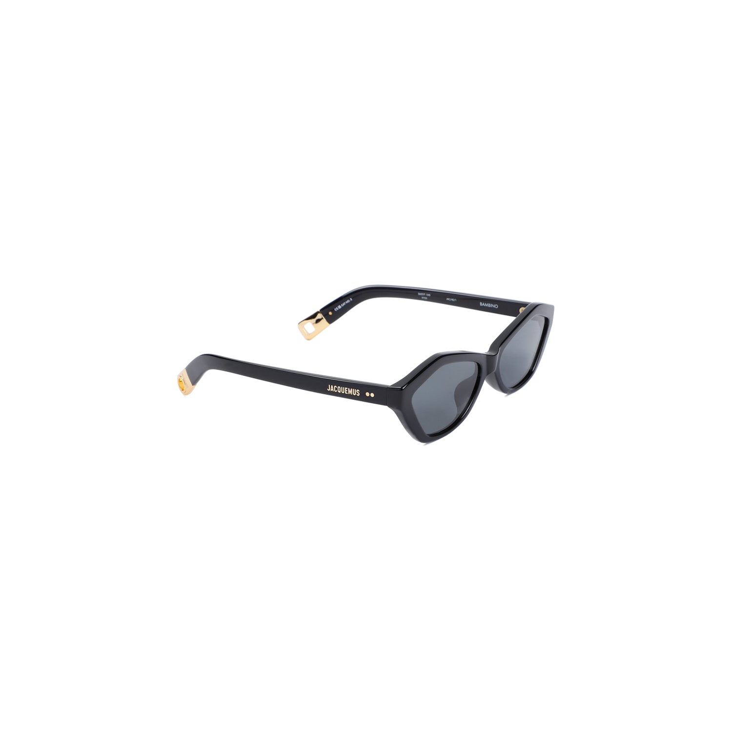 Jacquemus Les Lunettes Bambino Sunglasses Black Acetate Glasses