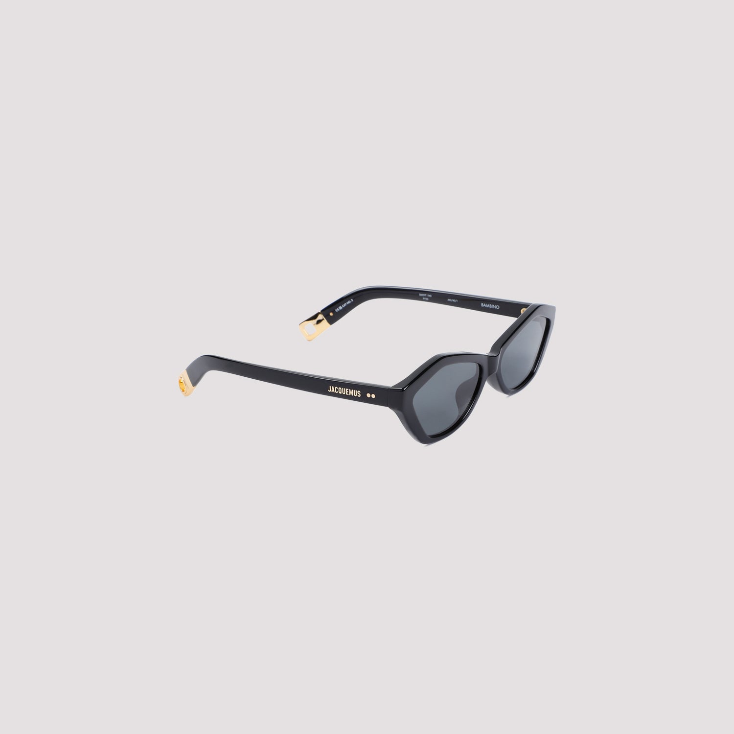 Jacquemus Les Lunettes Bambino Sunglasses Black Acetate Glasses