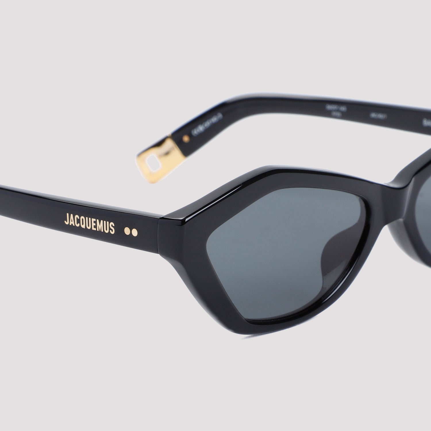 Jacquemus Les Lunettes Bambino Sunglasses Black Acetate Glasses