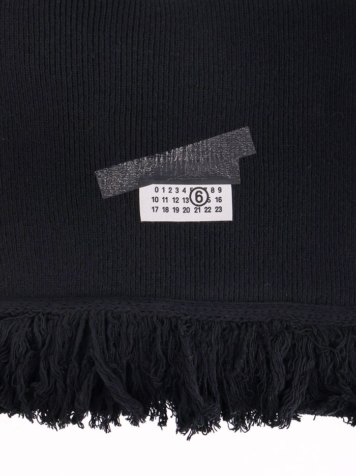 Mm6 Maison Margiela Scarfs Black