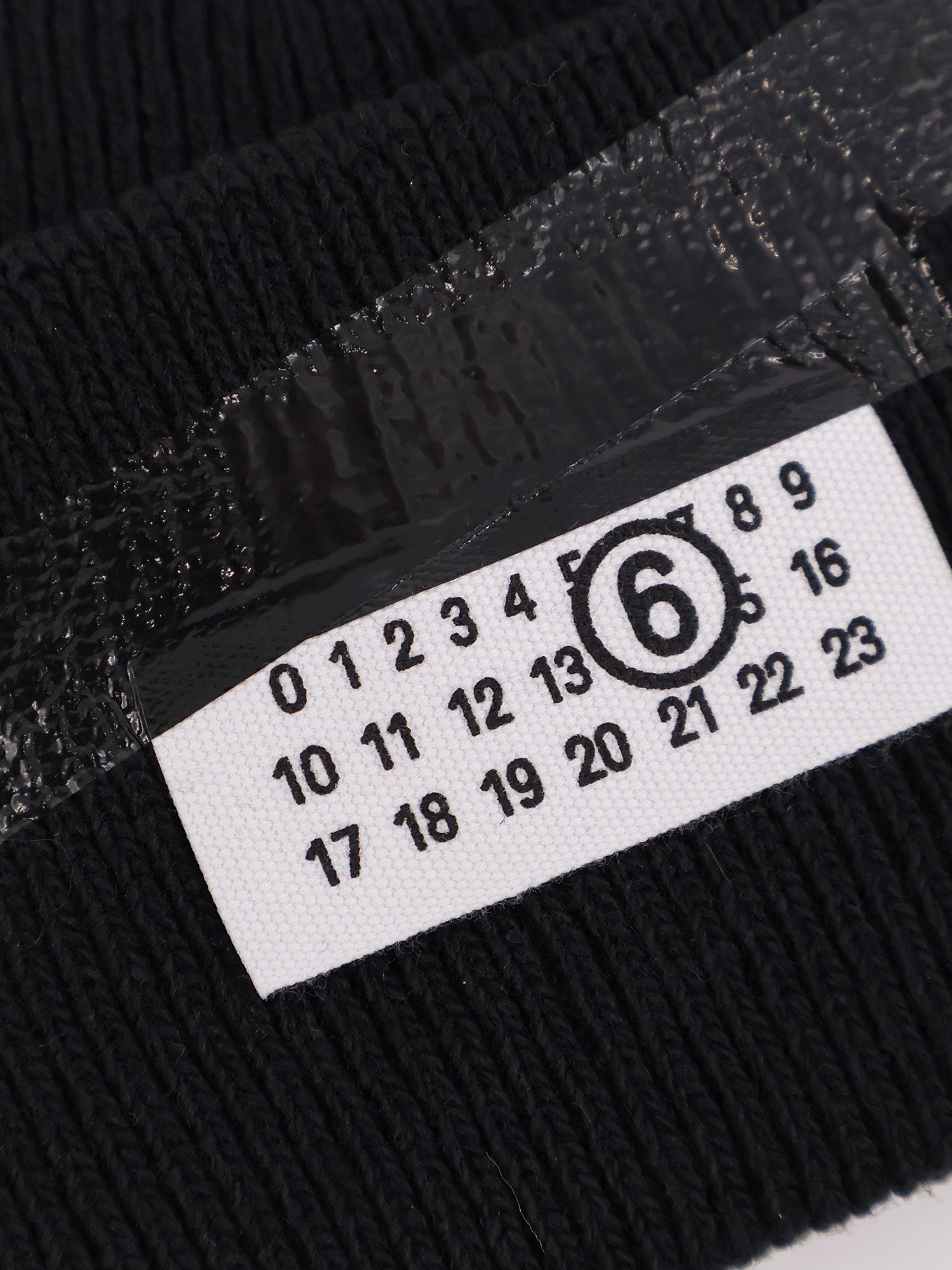 Mm6 Maison Margiela Hats Black