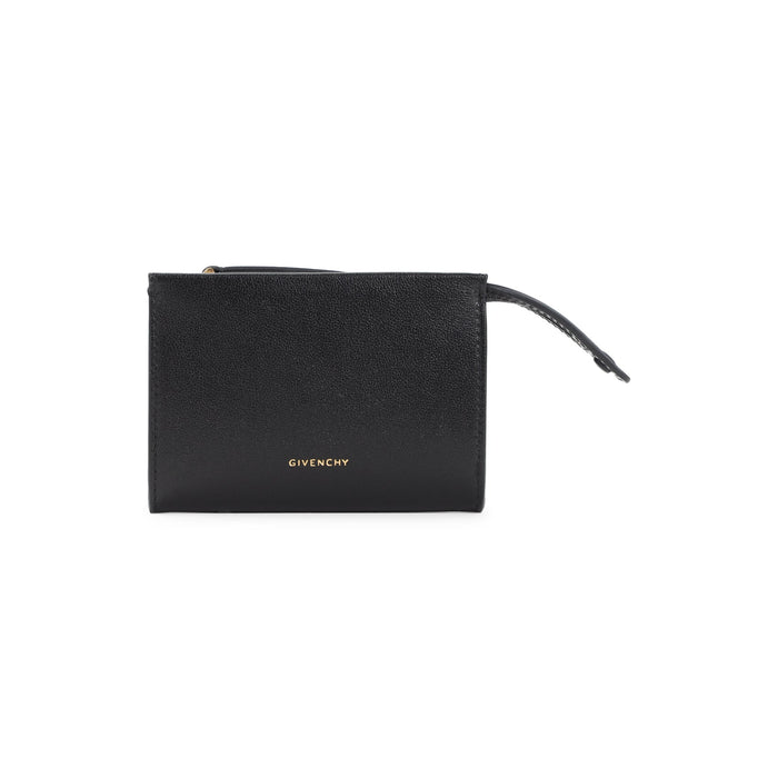 Zipped Credit Card Case Leather