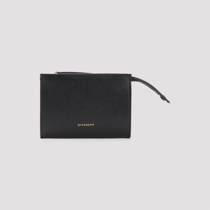 Zipped Credit Card Case Leather