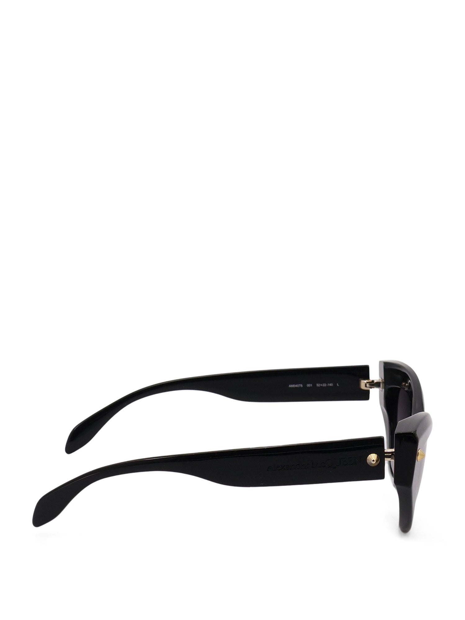 Alexander McQueen Sunglasses Black Acetato