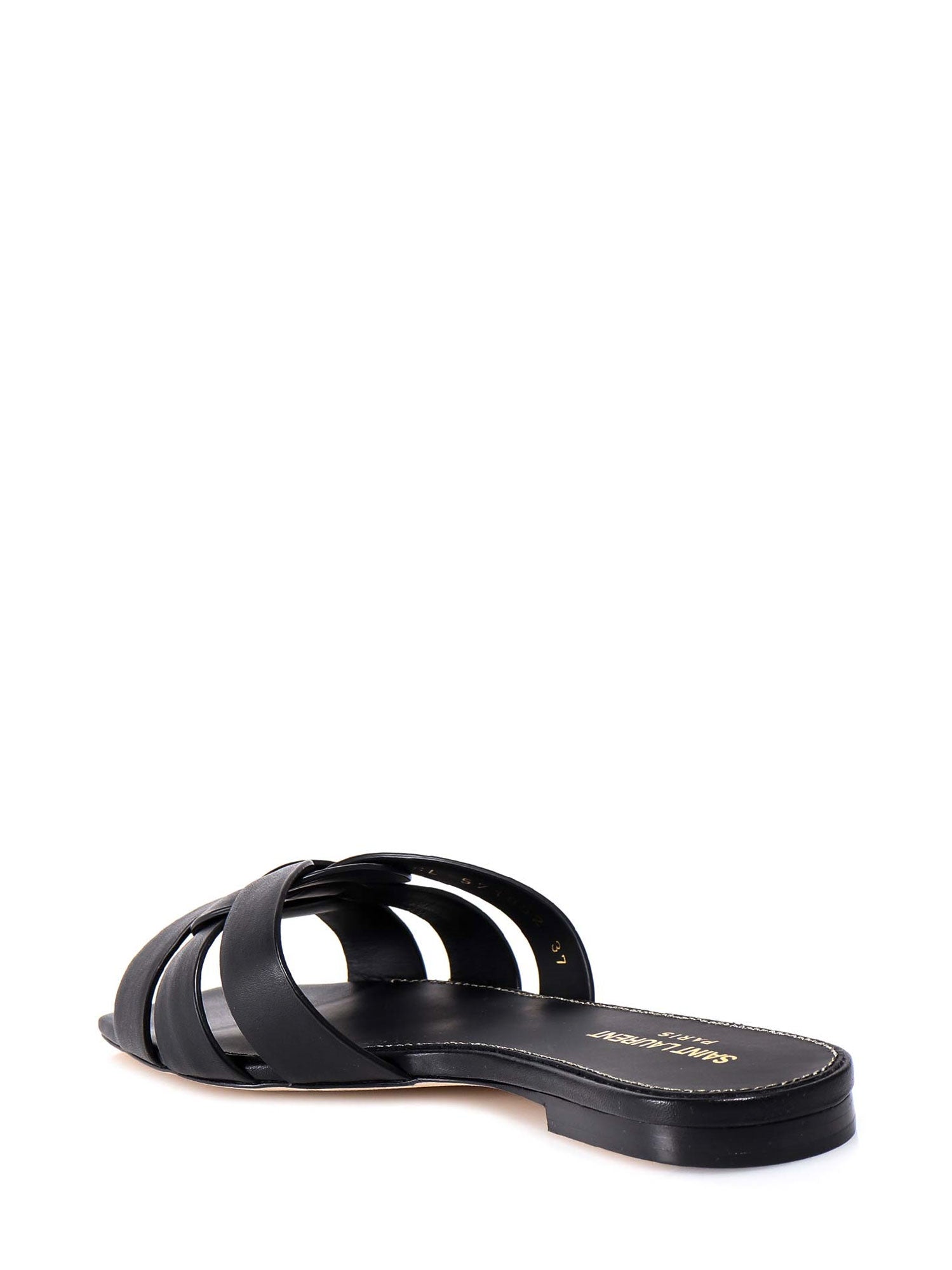 Saint Laurent Sandals Black Pelle