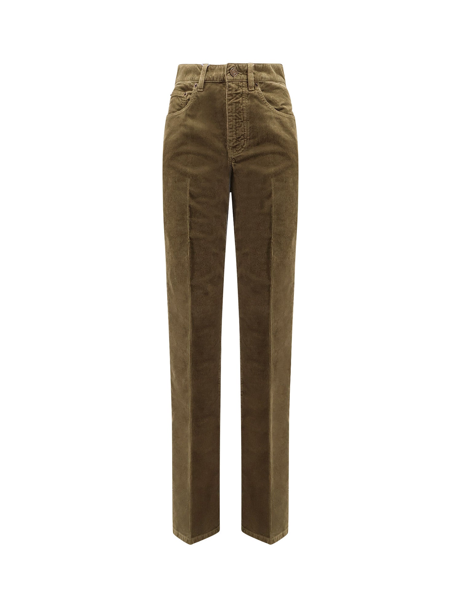 Saint Laurent Rtw Hunting Kaki Cotone Organico