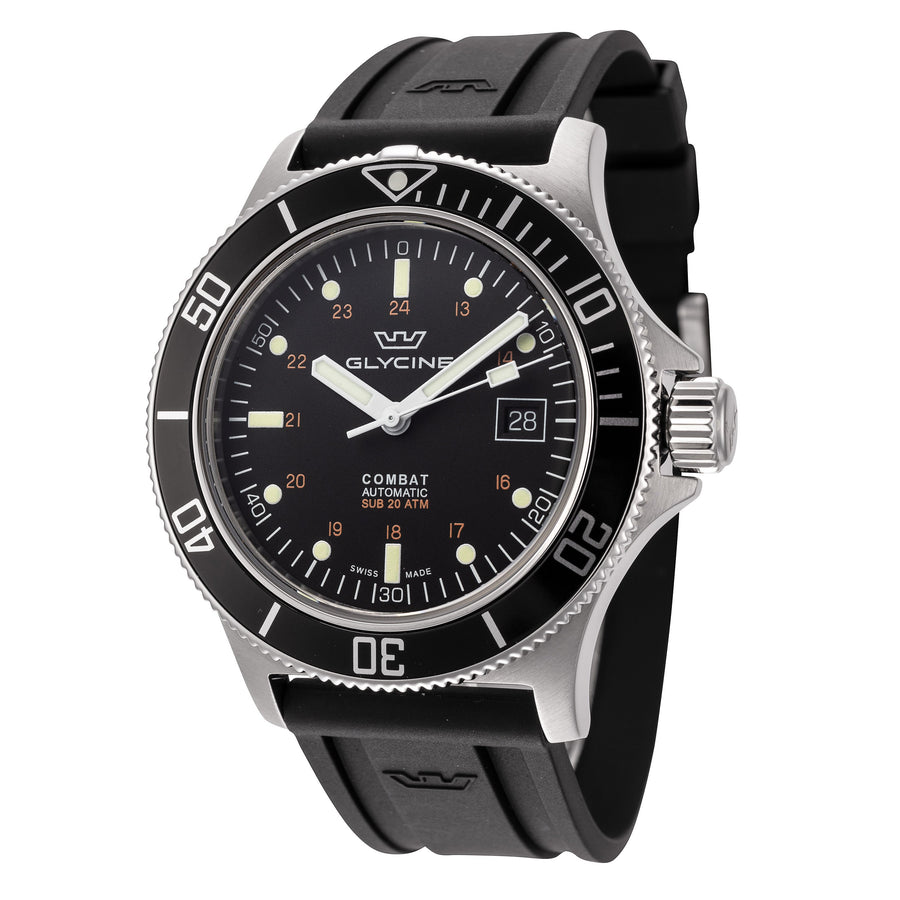 Preloved - Glycine Mens Combat Sub 42mm Automatic Watch Gl0433 One Color Watches