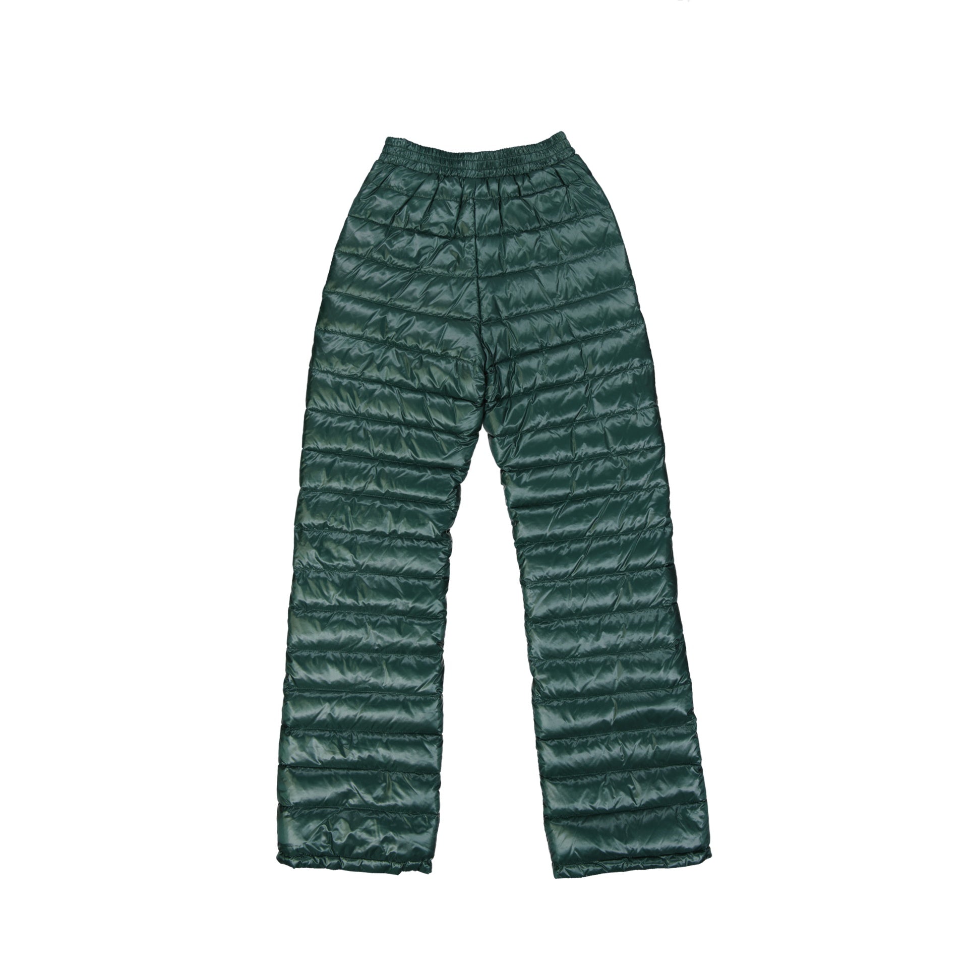 Herno Down Pants Green Polyamide