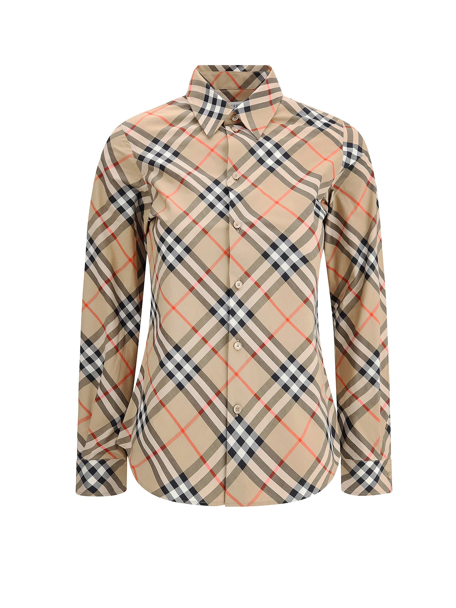 Burberry Shirts Sand Cotone