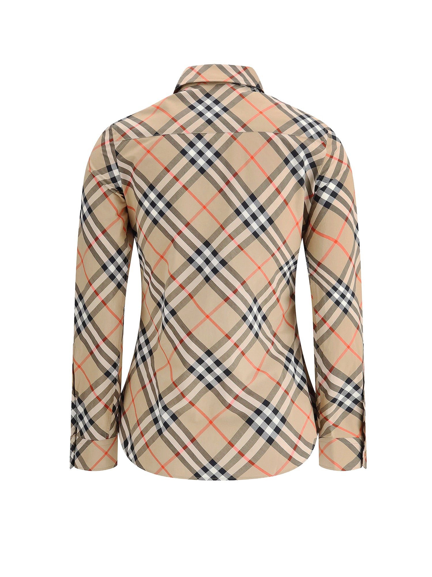 Burberry Shirts Sand Cotone
