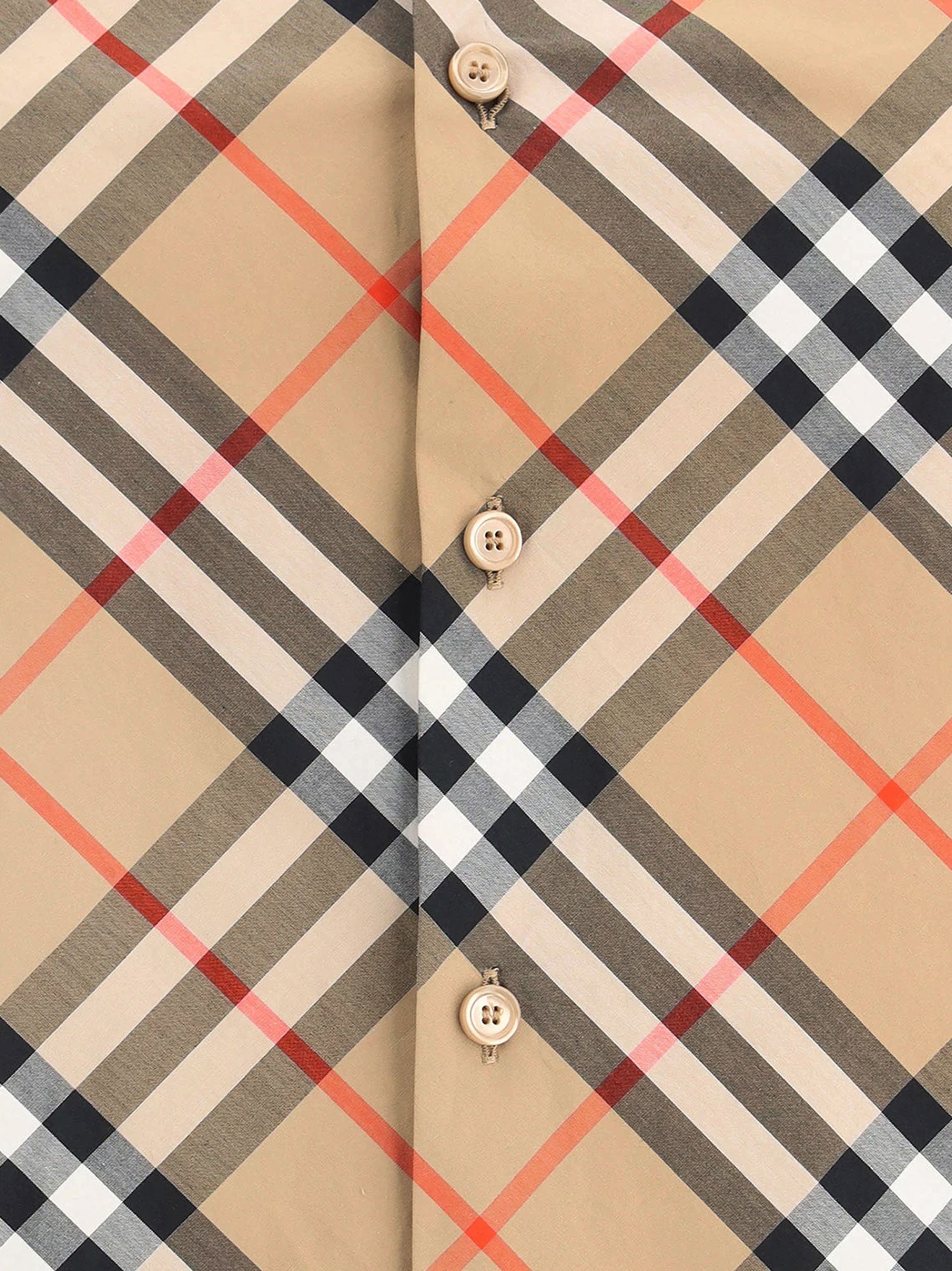 Burberry Shirts Sand Cotone