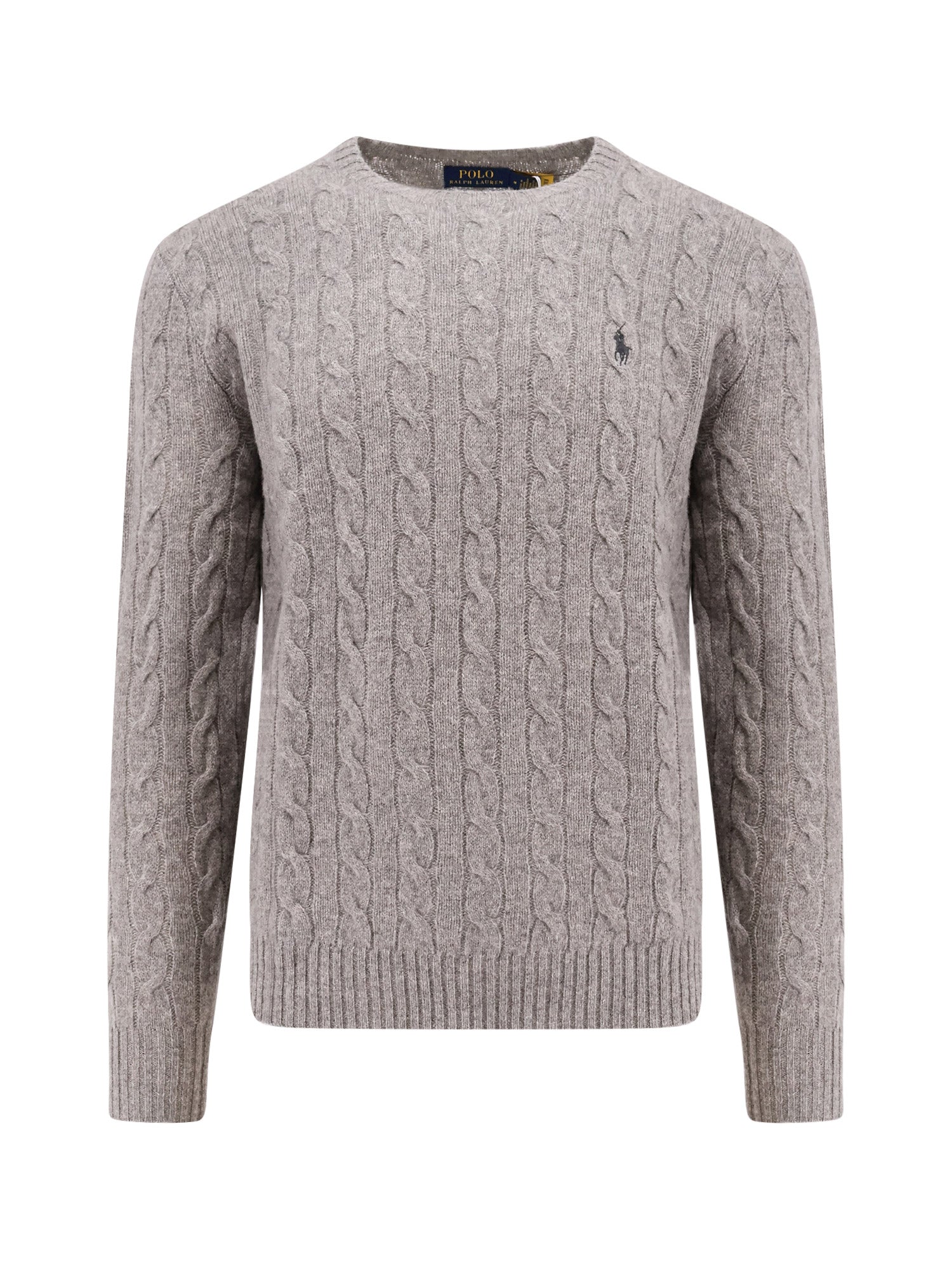 Polo Ralph Lauren Sweaters Fawn Grey Heather Lana Cashmere