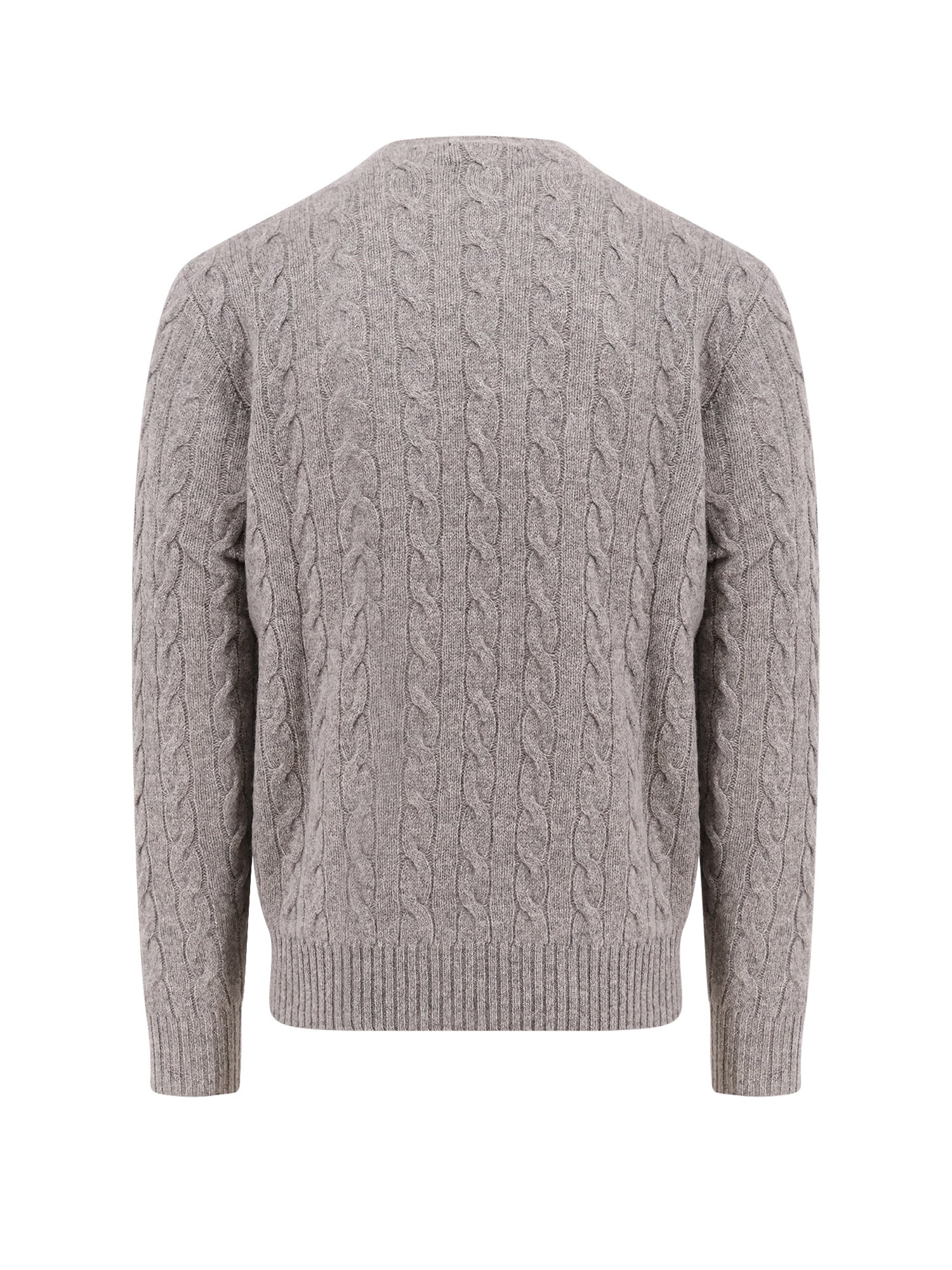 Polo Ralph Lauren Sweaters Fawn Grey Heather Lana Cashmere
