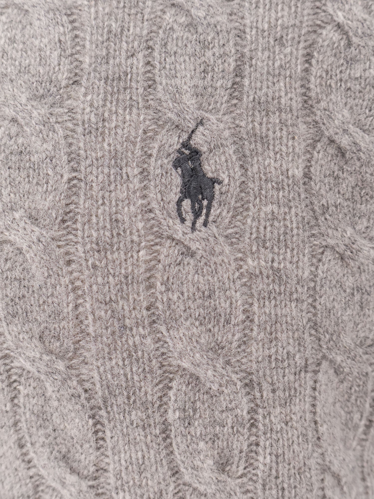 Polo Ralph Lauren Sweaters Fawn Grey Heather Lana Cashmere