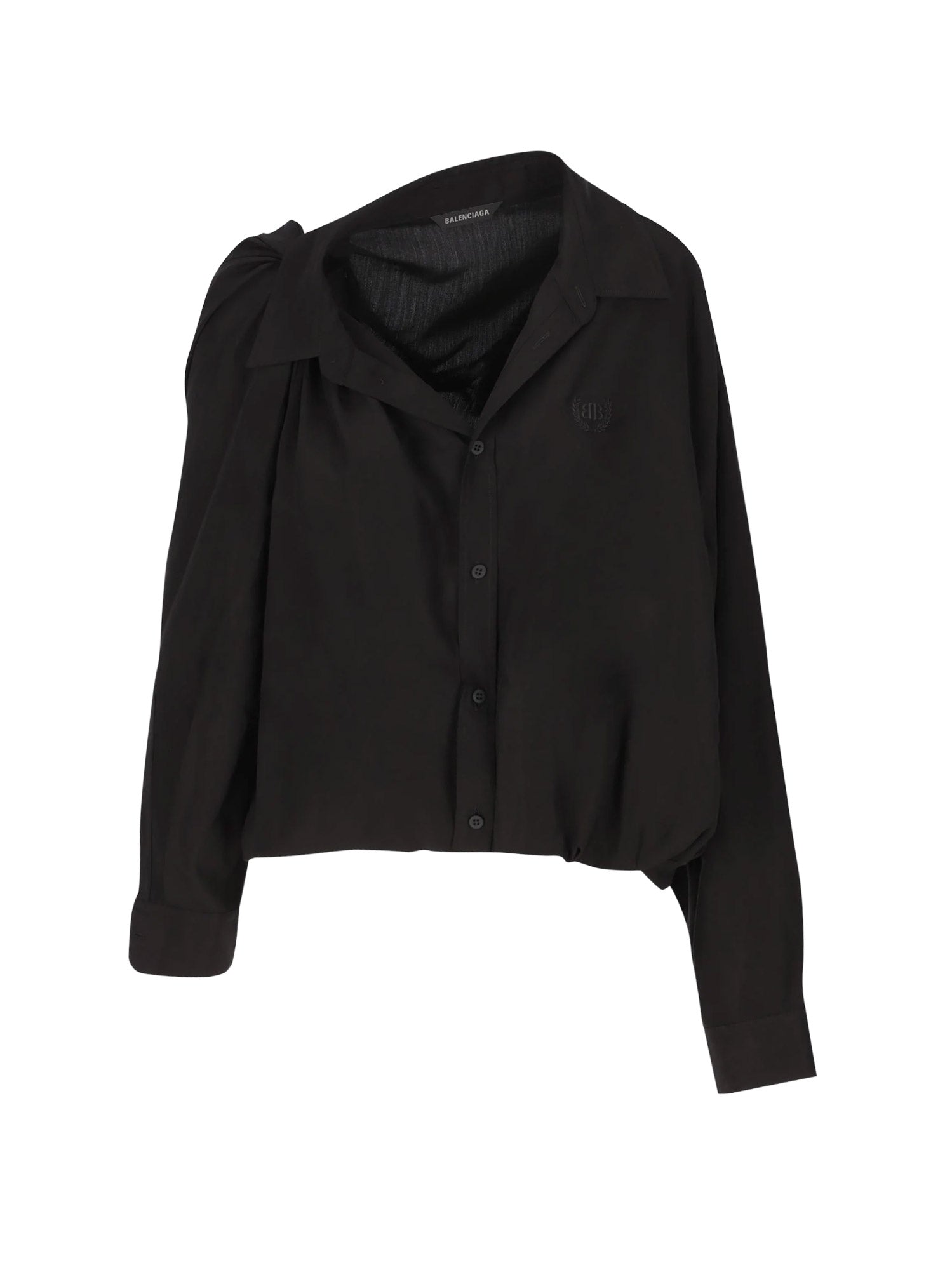 Balenciaga Shirts Black Lyocell