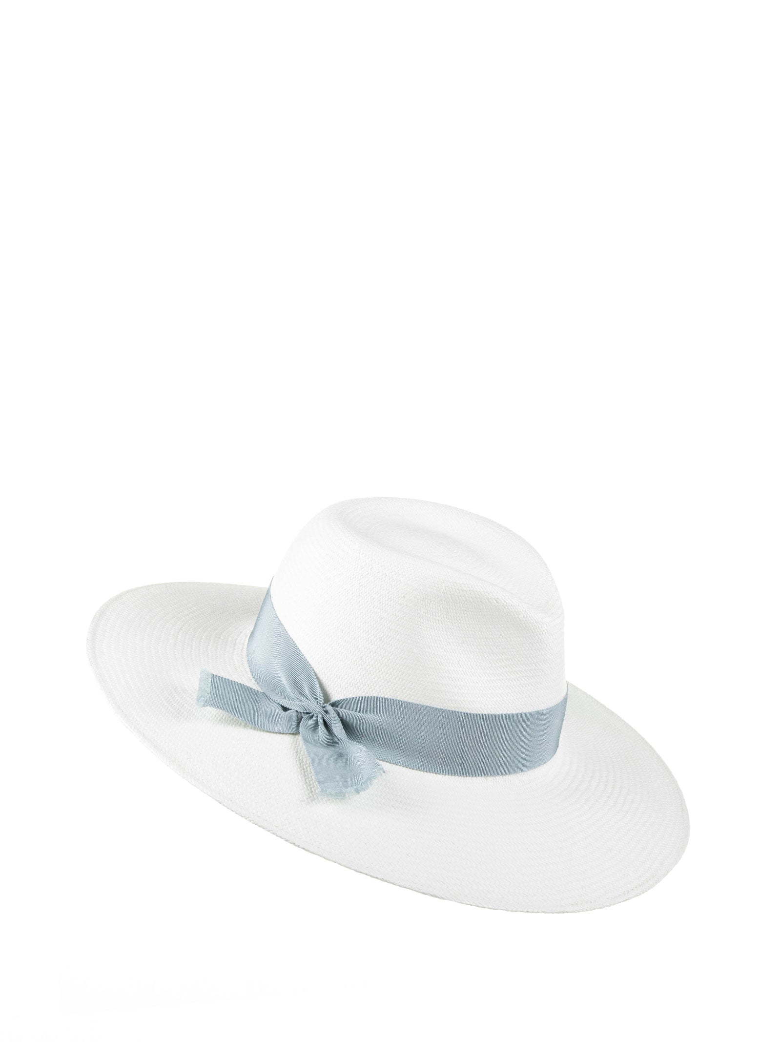 Helen Kaminski Hats Chalk Blue Toquilla Palm