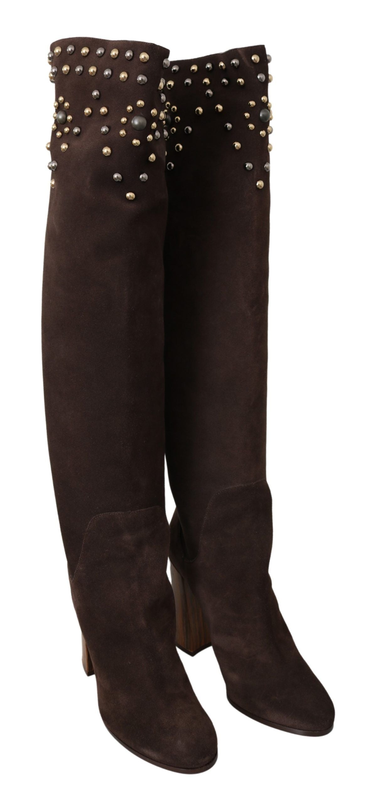 Dolce & Gabbana Suede boot in brown — view 4