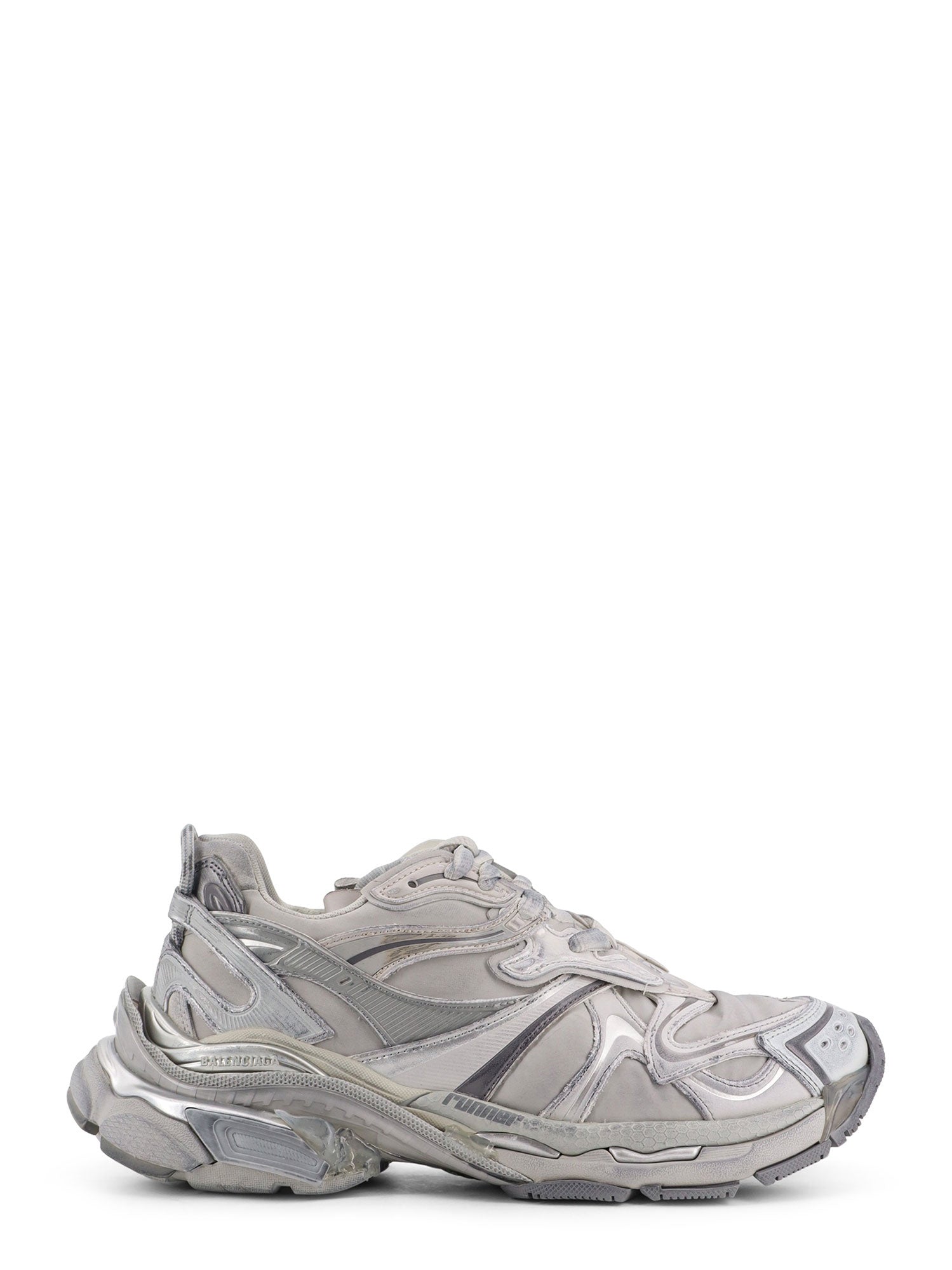 Balenciaga Sneakers Grey Mix / Silver T Polyurethane Polyester