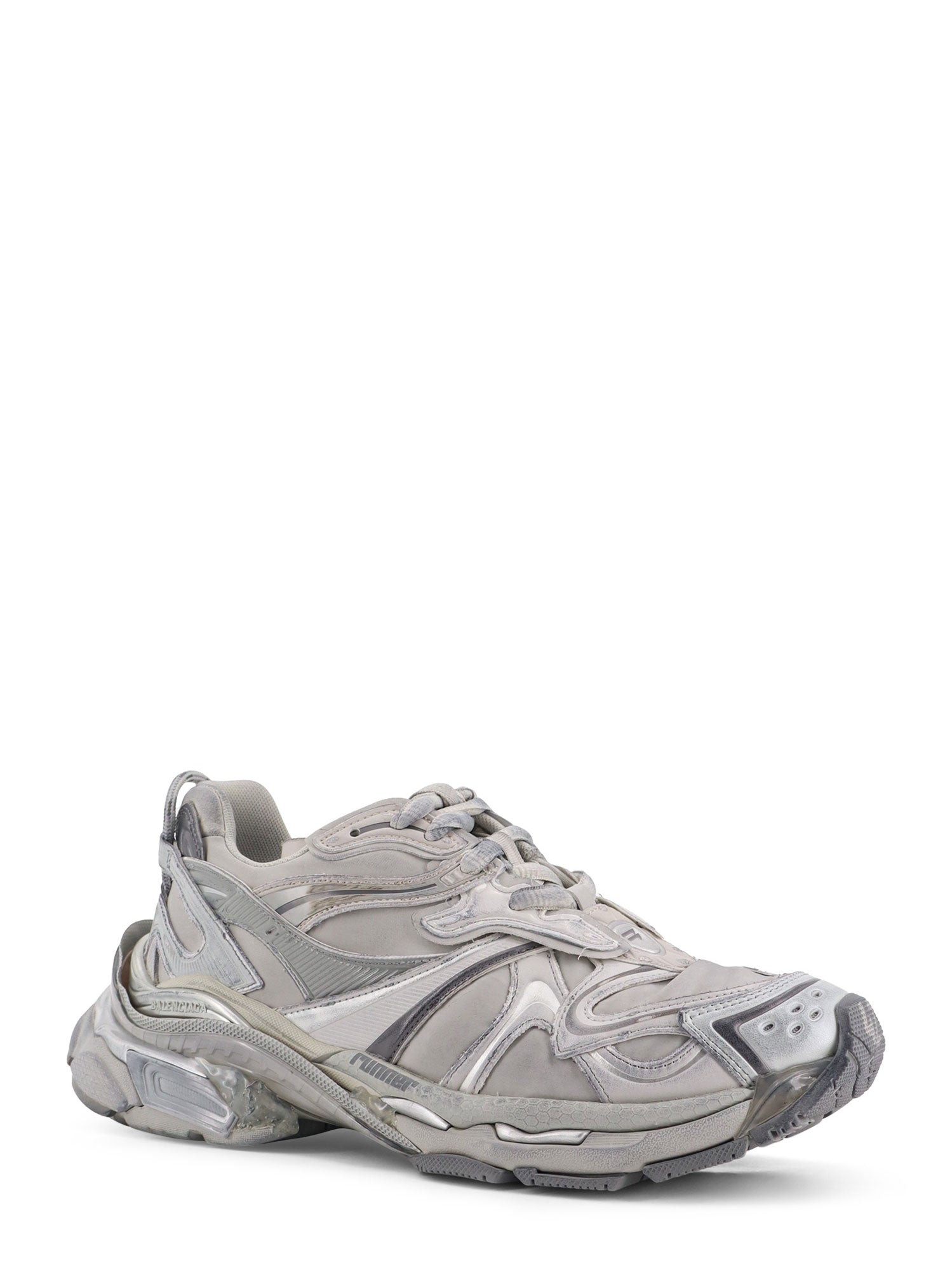 Balenciaga Sneakers Grey Mix / Silver T Polyurethane Polyester