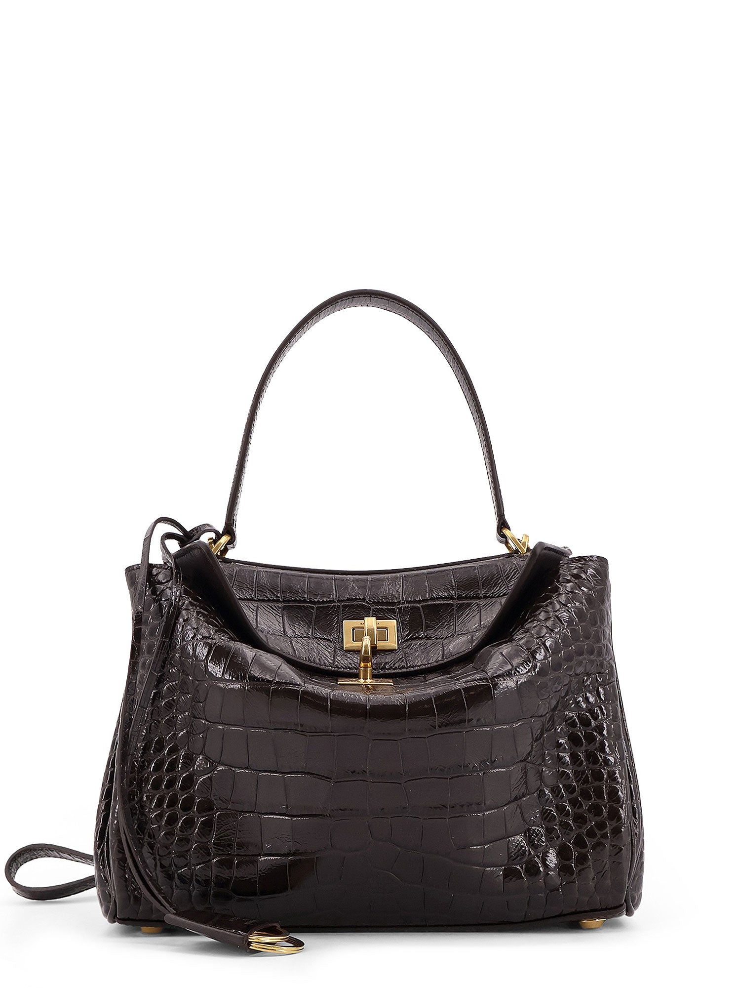 Balenciaga Bags Brown T Domesticated Calf Le