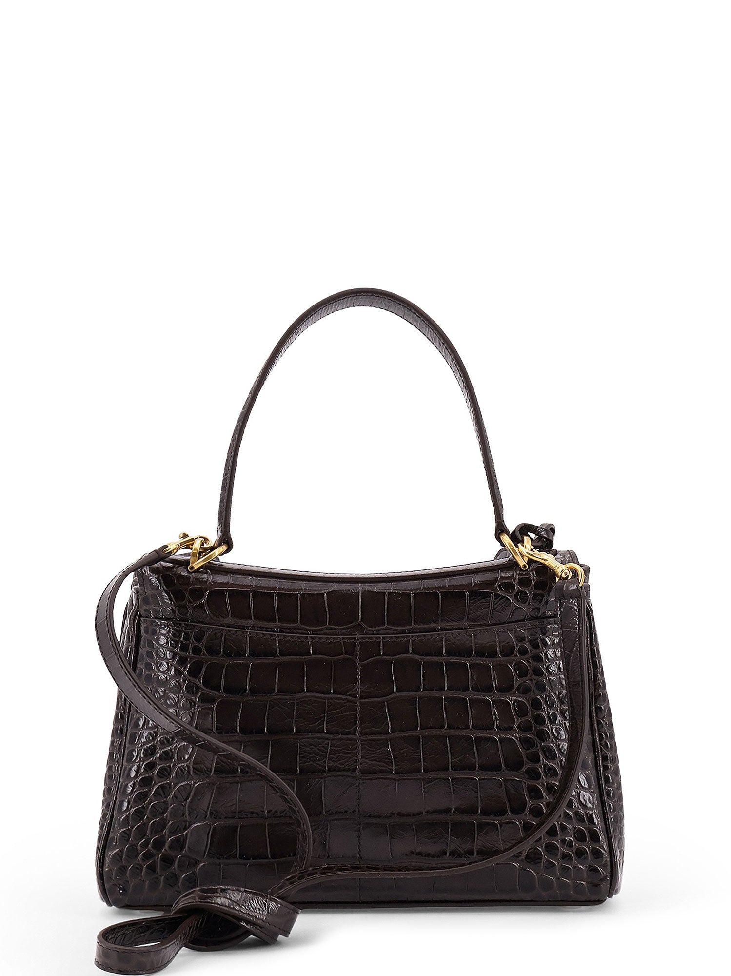 Balenciaga Bags Brown T Domesticated Calf Le