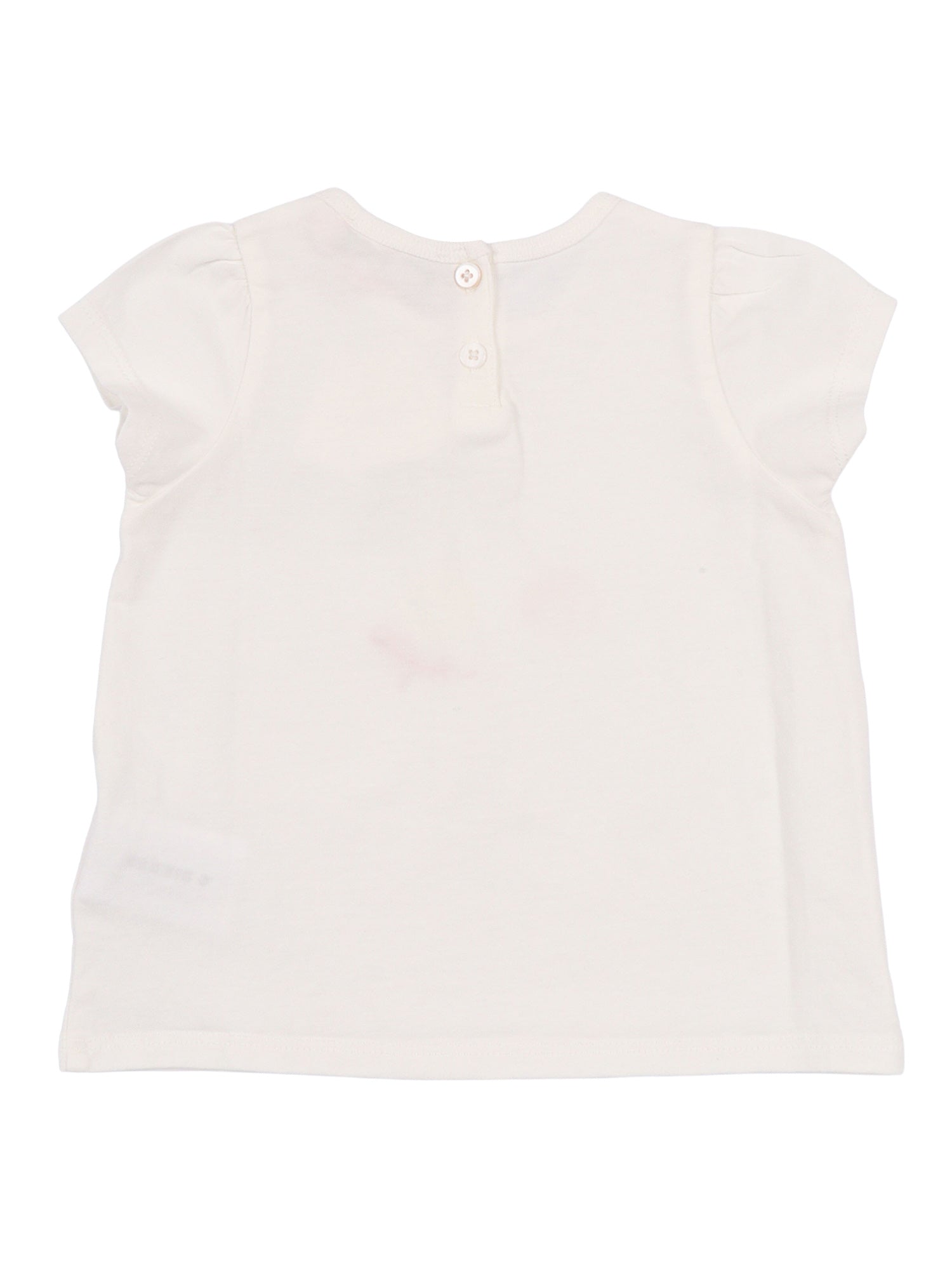 CIRA T-SHIRT White Organic Cotton Short Sleeves