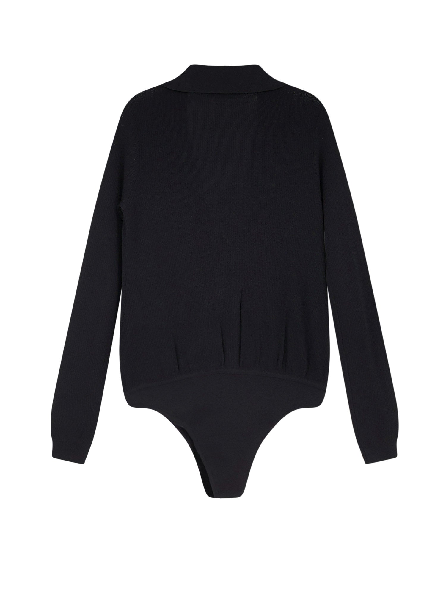 Elisabetta Franchi T-Shirts And Polos Nera Viscosa Poliammide Seta