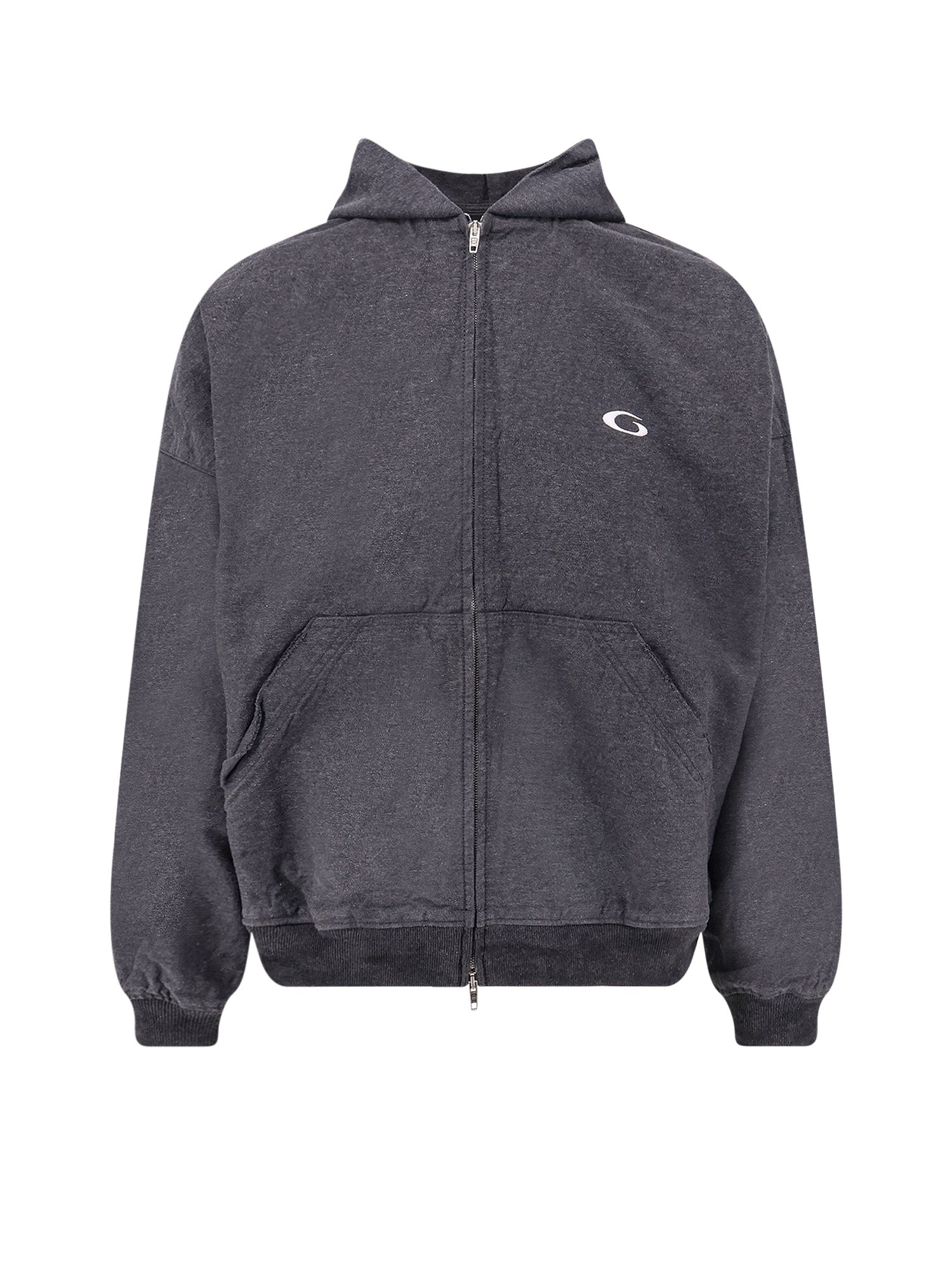 Balenciaga Sweaters Grey Cotone