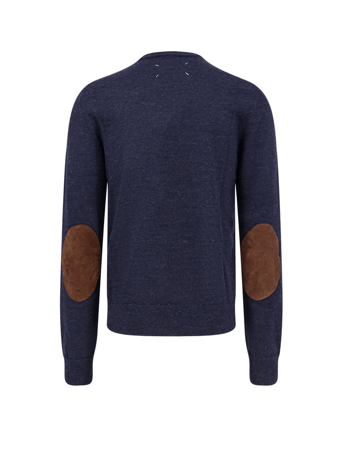 Maison Margiela Sweaters Red Tessuto Primario: Lana