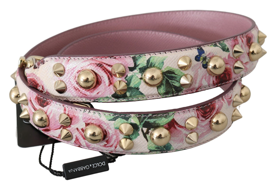 Dolce & Gabbana 100% Leather shoulder strap in pink