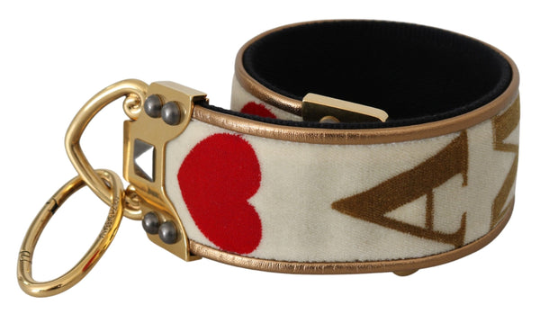 Dolce & Gabbana 10% Leather shoulder bag in gold