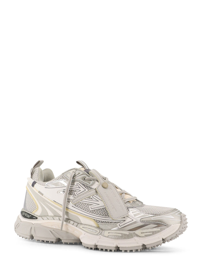 Off White Sneakers Back Grey - Silver Poliestere