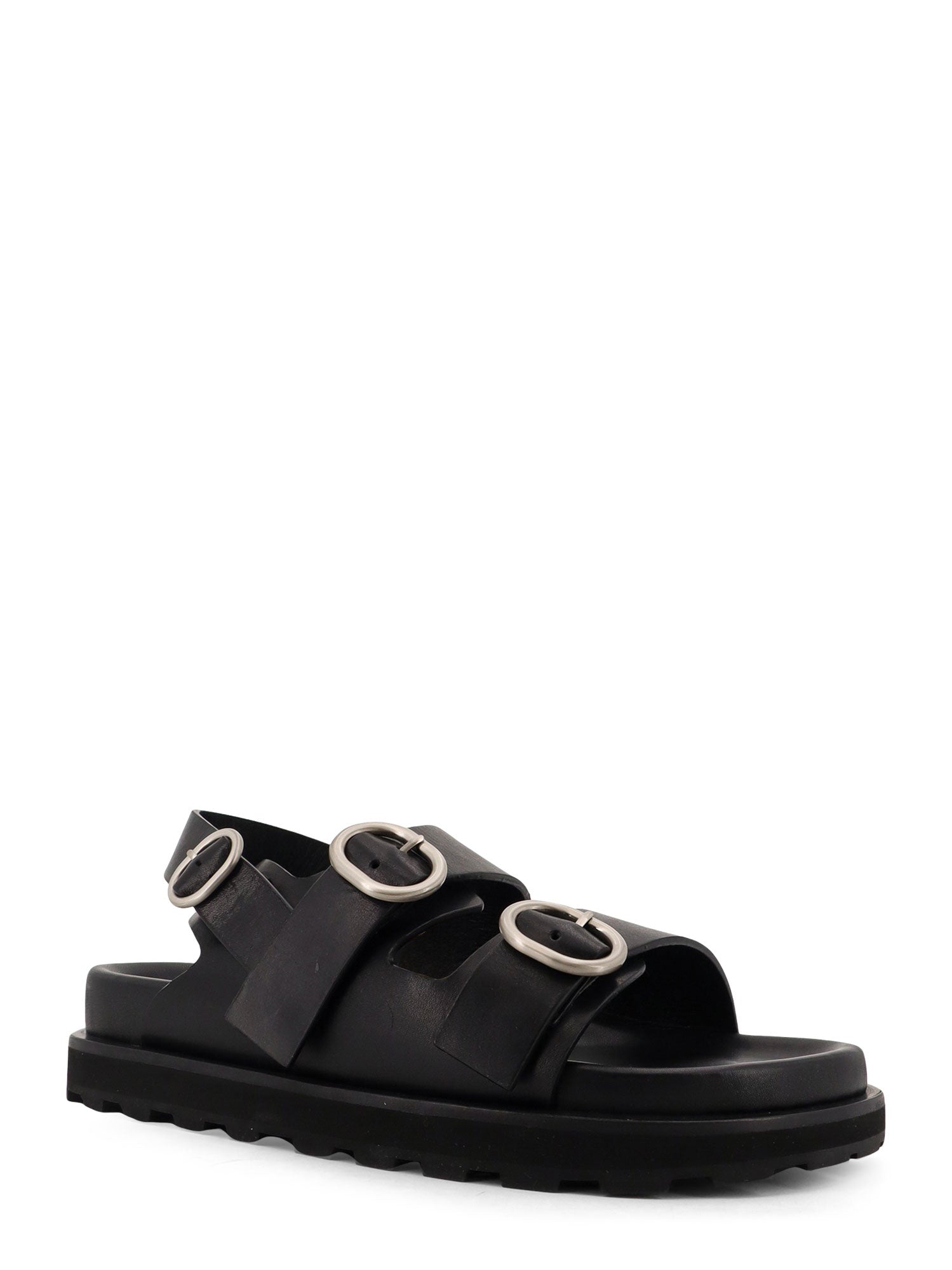 Jil Sander Sandals Black Pelle