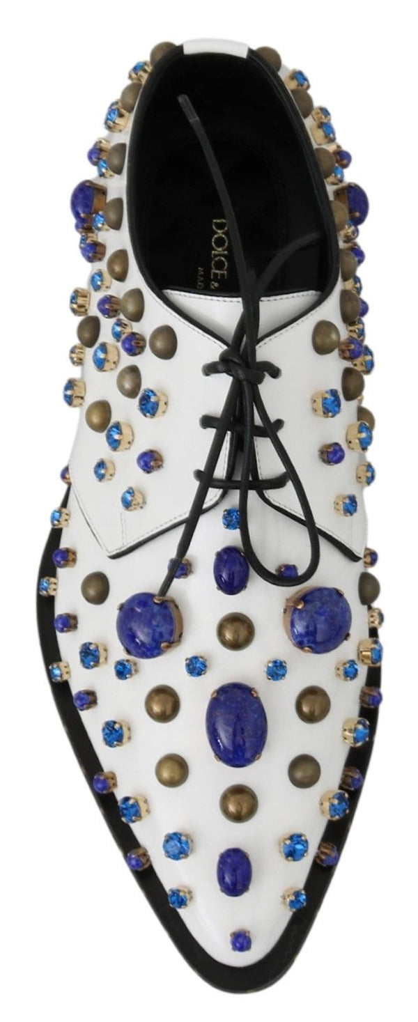Dolce & Gabbana Leather dress shoe in white