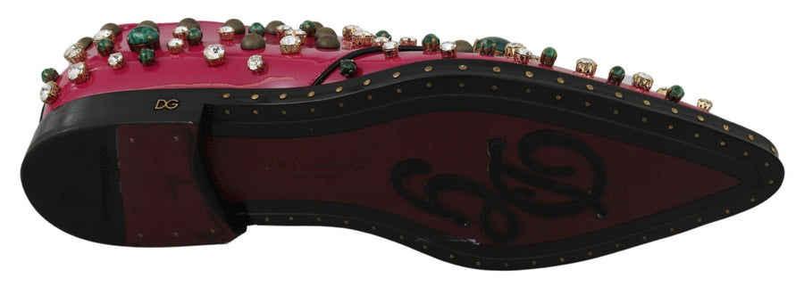 Dolce & Gabbana Patent leather heel in pink