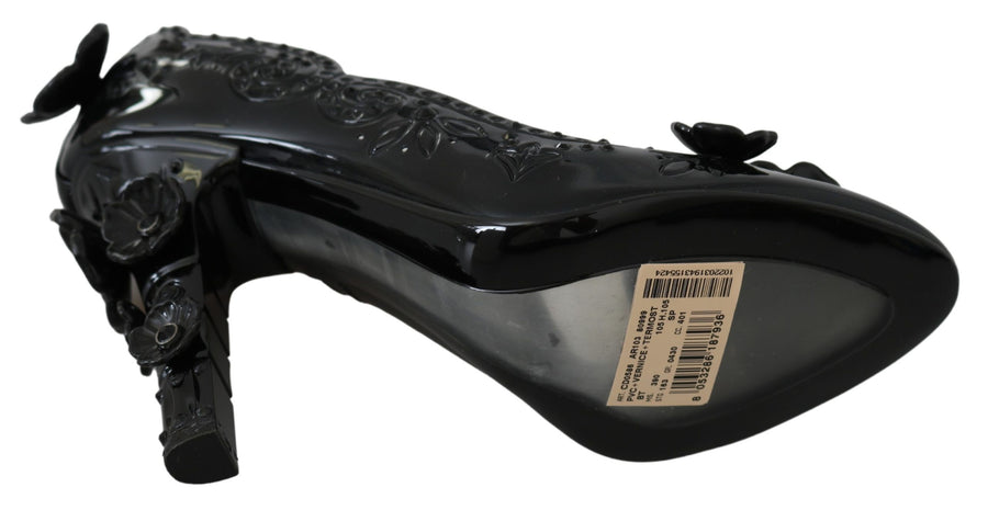 Dolce & Gabbana PVC heel in black