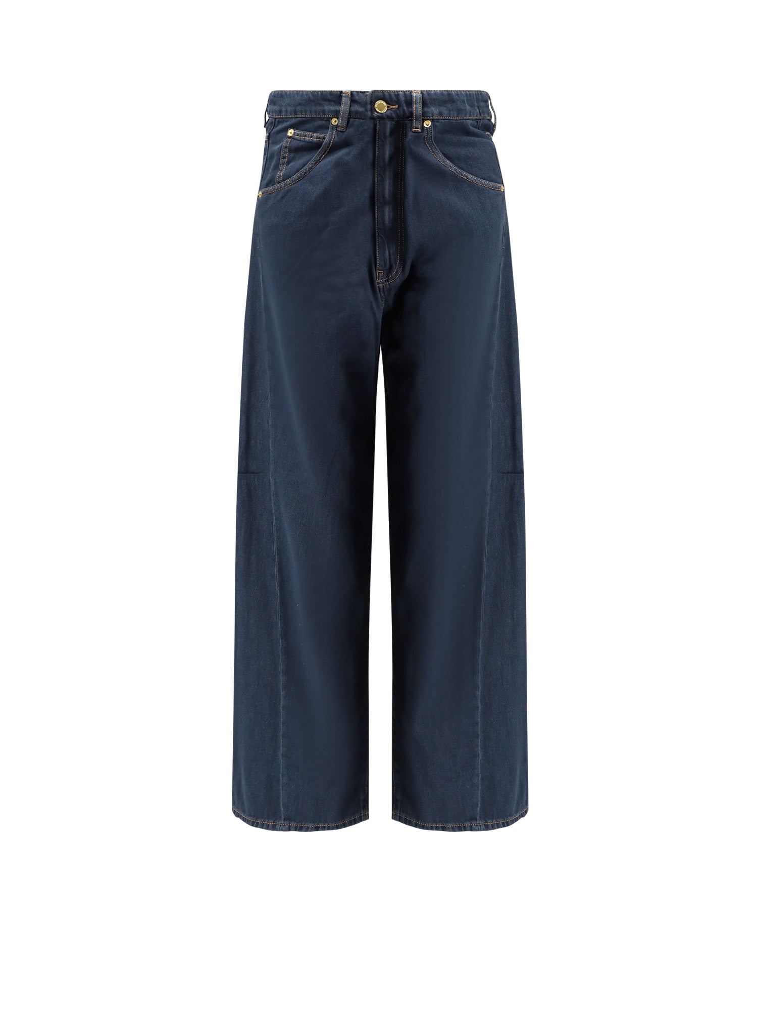 Darkpark Jeans Deep Blue Cotone Lyocell