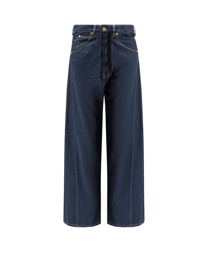 Darkpark Jeans Deep Blue Cotone Lyocell