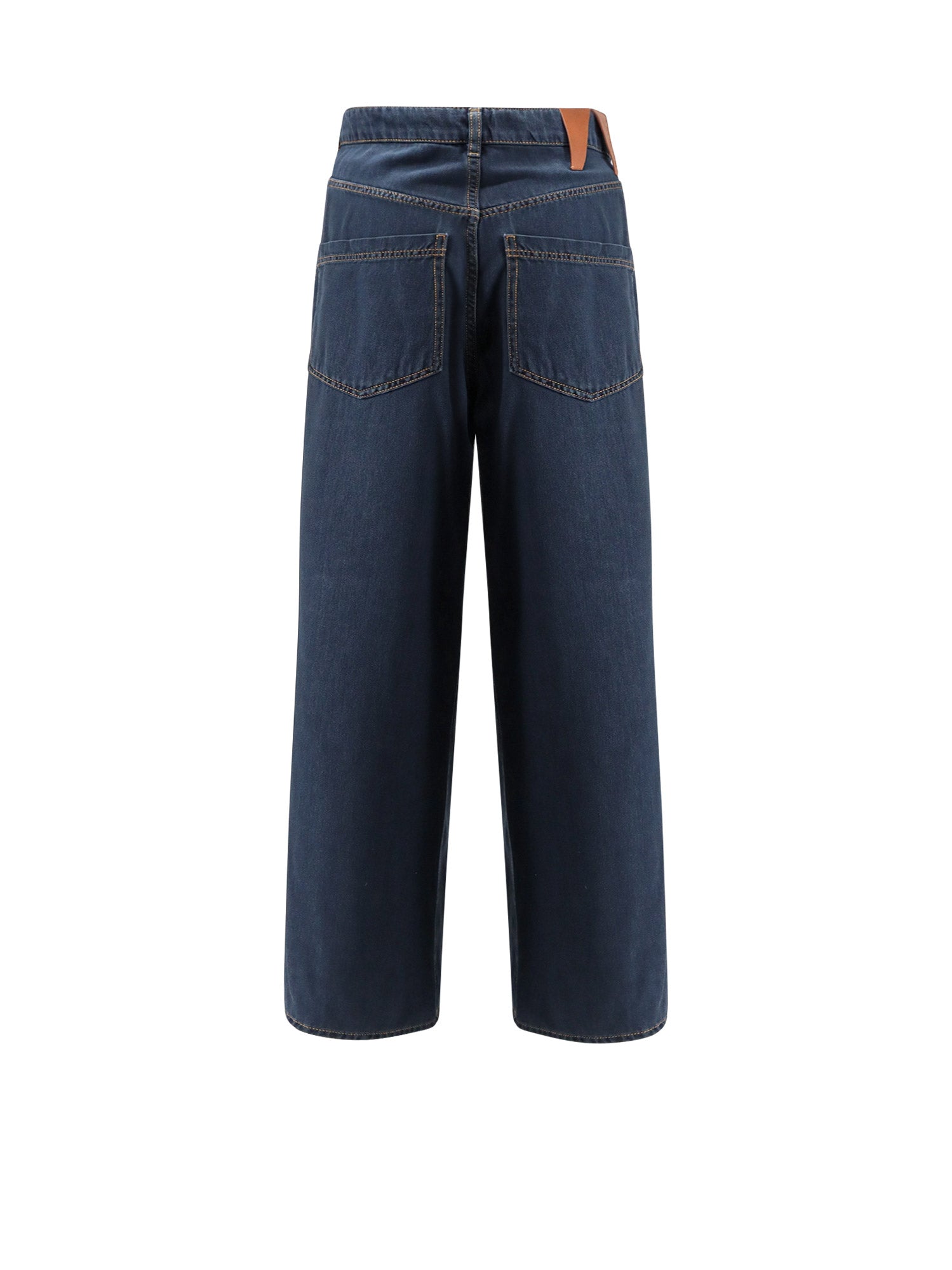 Darkpark Jeans Deep Blue Cotone Lyocell