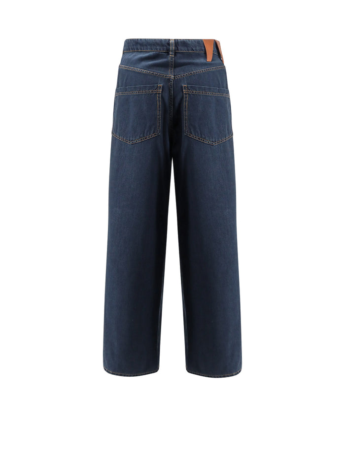 Darkpark Jeans Deep Blue Cotone Lyocell