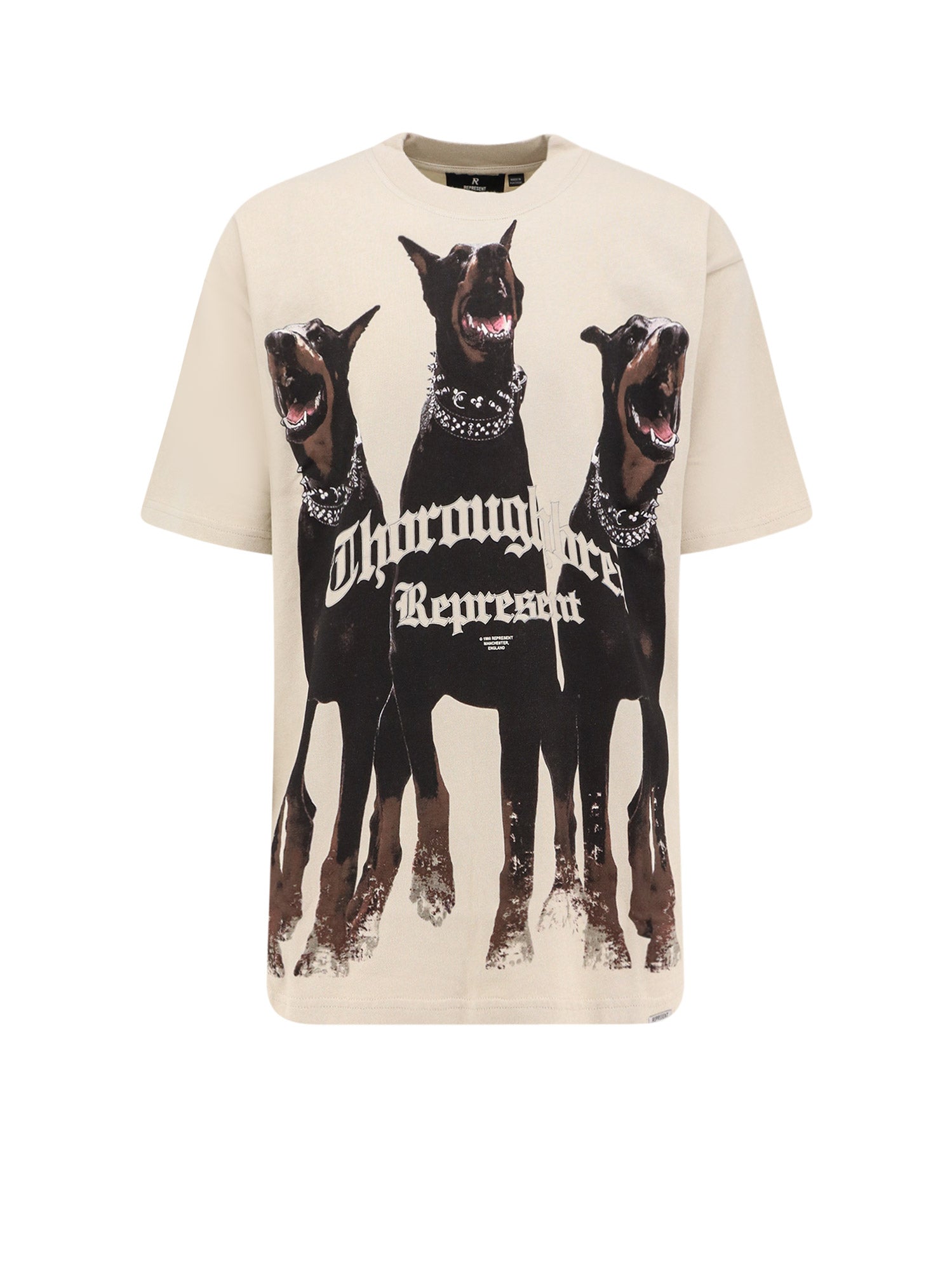 Represent T-shirts and Polos Vintage White Cotone